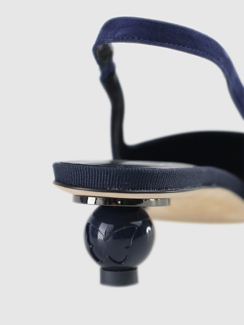 Синие туфли WEEKEND MAX MARA: фото 4 - Invogue