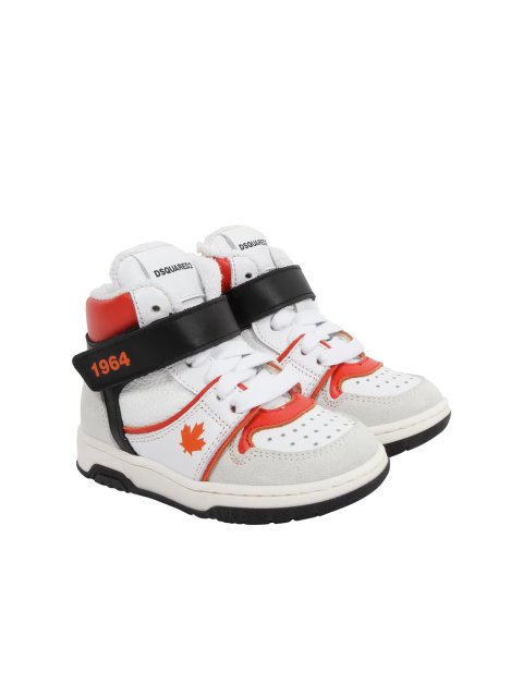Кеди DSQUARED KID зі шкіри: фото - Invogue