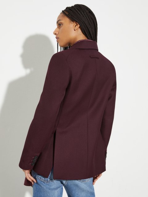 Приталенный блейзер MAX&Co. из смесовой шерсти: фото 3 - Invogue