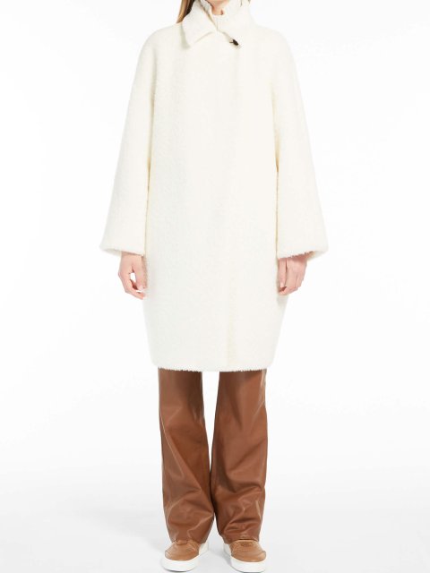 Белое пальто MAX MARA: фото 1 - Invogue