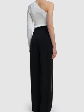 Чёрные брюки MAX MARA: фото 2 - Invogue