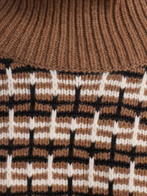 Коричневый свитер BY MALENE BIRGER: фото 6 - Invogue