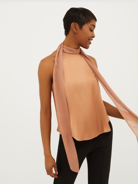 Терракотовый топ MAX&CO : фото 1 - Invogue