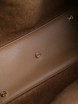 Бежевая сумка MAX MARA: фото 10 - Invogue