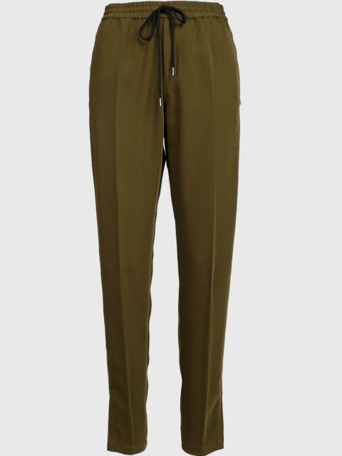 Зелёные брюки SPORTMAX: фото - Invogue