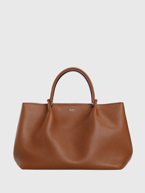 Коричневая сумка MAX MARA: фото - Invogue