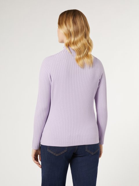 Сиреневый свитер PERSONA: фото 2 - Invogue