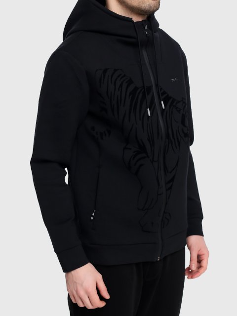 Чёрная кофта BOSS: фото 2 - Invogue