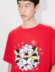 Бордова футболка KENZO з бавовняного трикотажу: фото 4 - Invogue