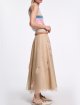 Бежева спідниця DOROTHEE SCHUMACHER з шовку: фото 3 - Invogue
