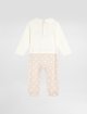Разноцветный комбинезон, шапочка, слюнявчик DOLCE&GABBANA KIDS из хлопка: фото 2 - Invogue