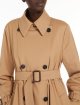 Темно-бежевий плащ WEEKEND MAX MARA з суміші вовни: фото 3 - Invogue