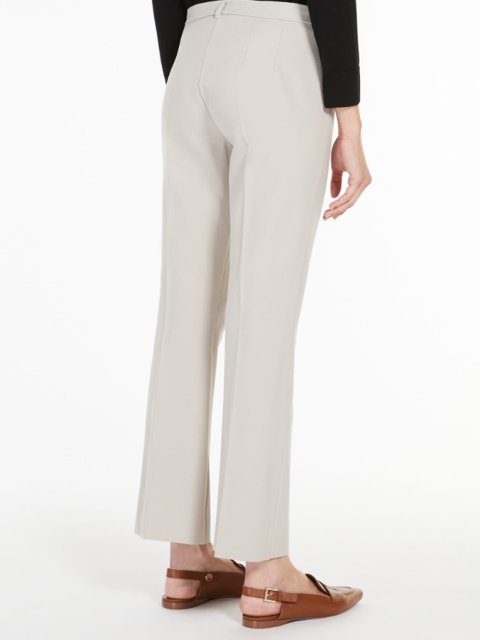 Бежеві брюки MAX MARA : фото 2 - Invogue