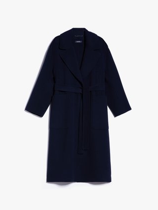 Темно-синє пальто MAX MARA : фото - Invogue