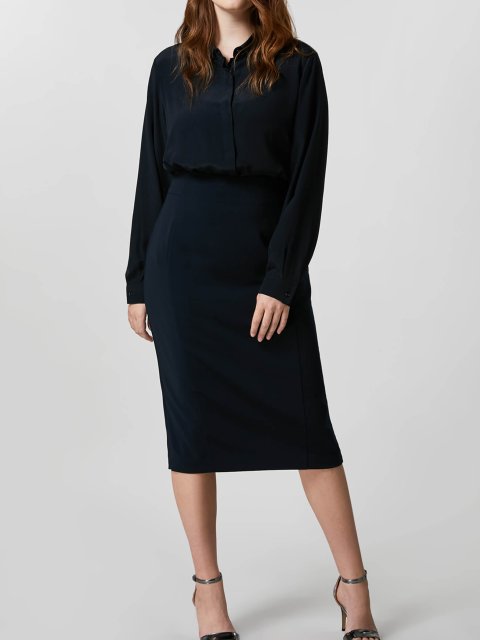 Темно-синя спідниця PERSONA : фото 2 - Invogue