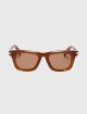 Коричневые солнцезащитные очки ZEGNA : фото - Invogue
