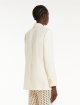 Кремовий льняний жакет Max Mara: фото 2 - Invogue