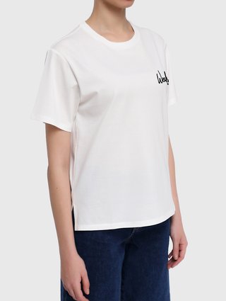 Белая футболка WEEKEND MAX MARA: фото 2 - Invogue