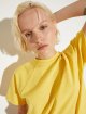 Жовта футболка Max&Co з бавовни та льону: фото 4 - Invogue