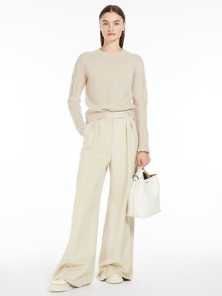 Белая сумка MAX MARA: фото 1 - Invogue