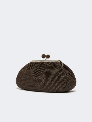 Темно-коричневая сумка Pasticcino Weekend Max Mara из хлопка и полиамида: фото 2 - Invogue