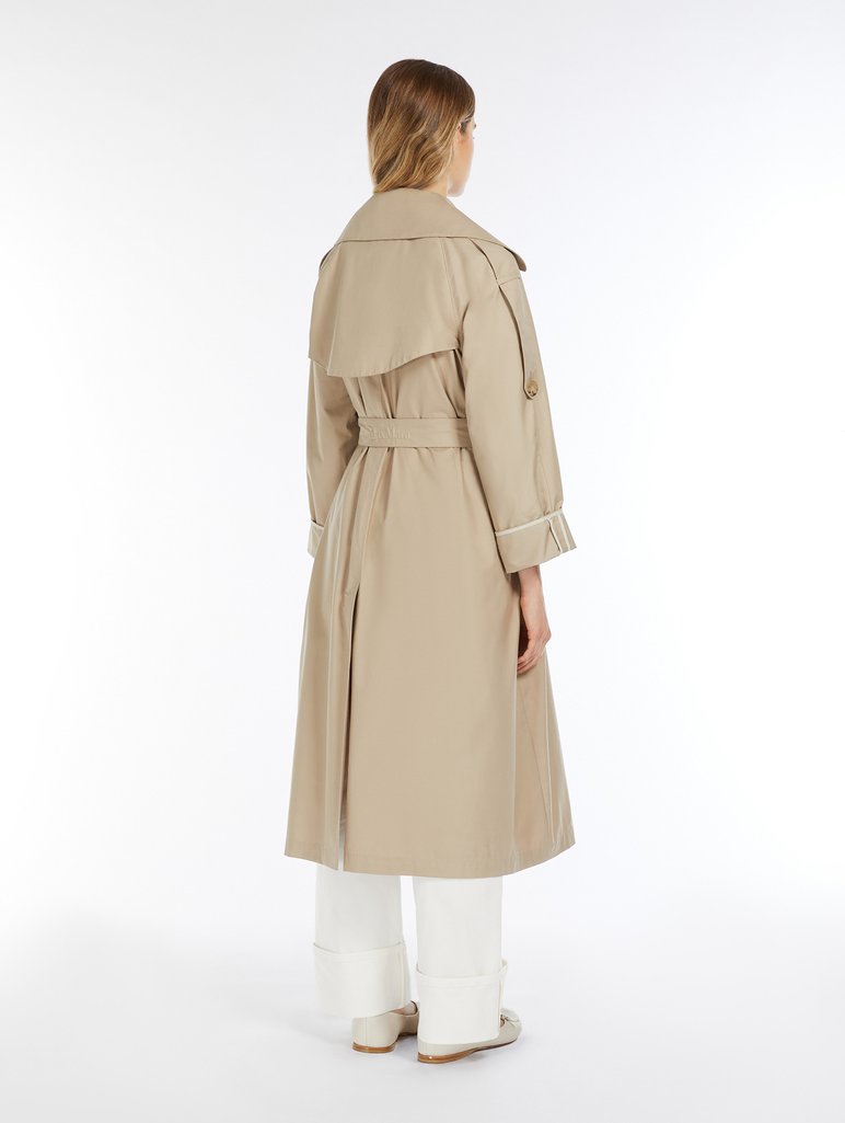 Бежевий тренч Max Mara оверсайз: фото 2 - Invogue