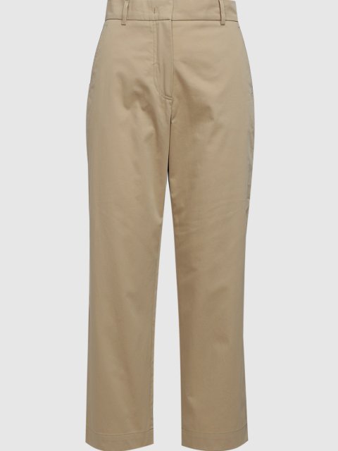 Бежевые брюки WEEKEND MAX MARA: фото - Invogue