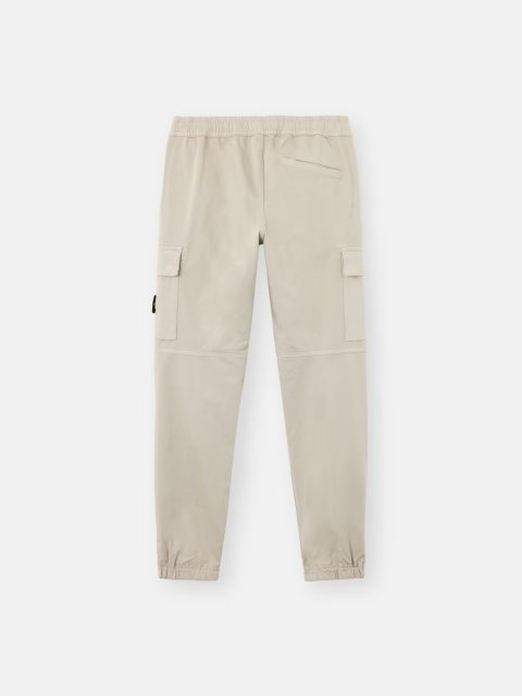 Сірі штани Stone Island з бавовни з додаванням еластану: фото 1 - Invogue