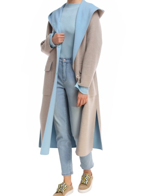 Синие джинсы MARC CAIN: фото 2 - Invogue