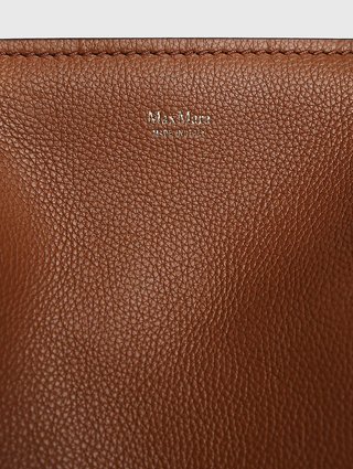 Коричневая сумка MAX MARA: фото 6 - Invogue