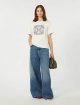 Біла футболка WEEKEND MAX MARA з бавовняного трикотажу: фото 1 - Invogue