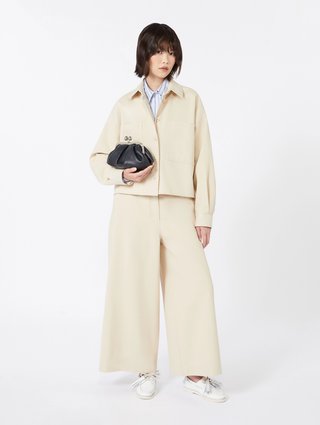 Темно-синя сумка Pasticcino Weekend MaxMara шкіряна: фото 1 - Invogue