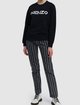 Чёрный свитшот KENZO: фото 1 - Invogue