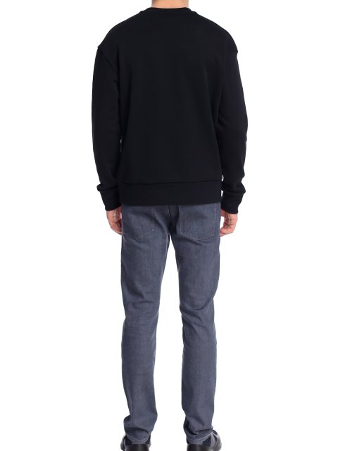 Серые джинсы BOSS: фото 2 - Invogue