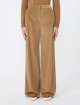 Темно-бежеві брюки MAX MARA з бавовни: фото 2 - Invogue