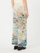 Блакитні брюки Weekend Max Mara з шовку: фото 3 - Invogue