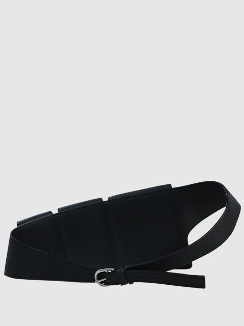 Чёрный ремень KENZO: фото 3 - Invogue