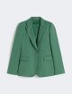 Зелений жакет Weekend Max Mara з бавовни та льону: фото - Invogue