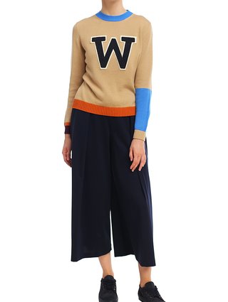 Синие брюки WEEKEND MAX MARA: фото 1 - Invogue