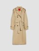Бежевий плащ Max&Co з суміші бавовни: фото - Invogue