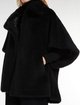 Чорне пончо MAX MARA : фото 3 - Invogue