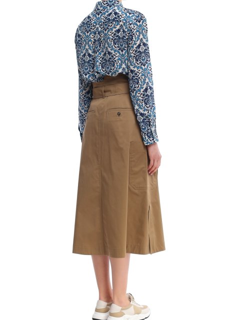 Коричнева спідниця WEEKEND MAX MARA : фото 4 - Invogue