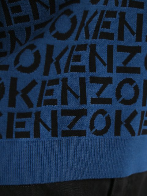 Чёрный свитер KENZO: фото 5 - Invogue