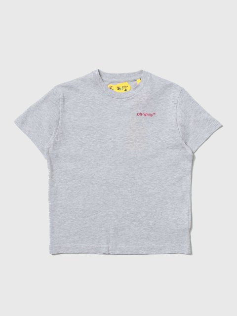 Сіра футболка OFF-WHITE KIDS : фото - Invogue
