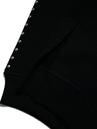 Чёрные джоггеры MM6 MAISON MARGIELA KIDS: фото 2 - Invogue