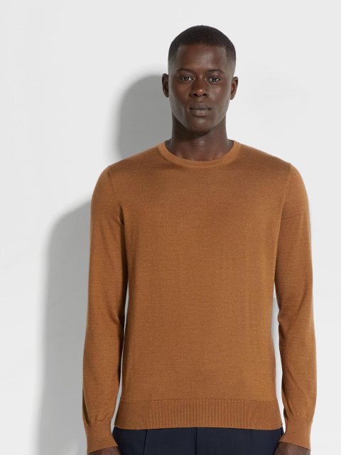 Светр Zegna з круглим вирізом із суміші кашеміру: фото 3 - Invogue