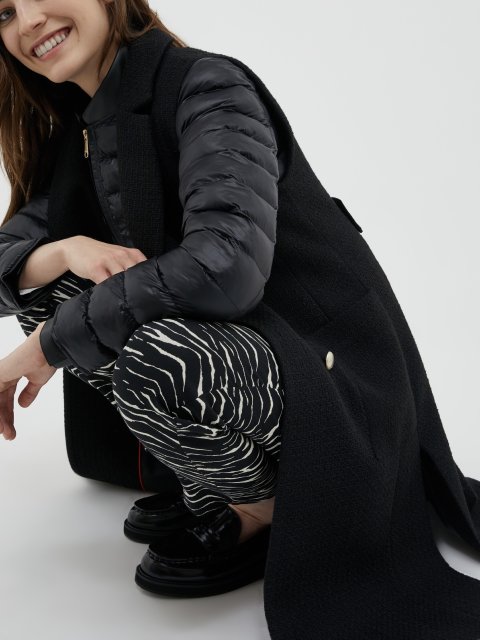 Чорне пальто MAX&CO : фото 4 - Invogue