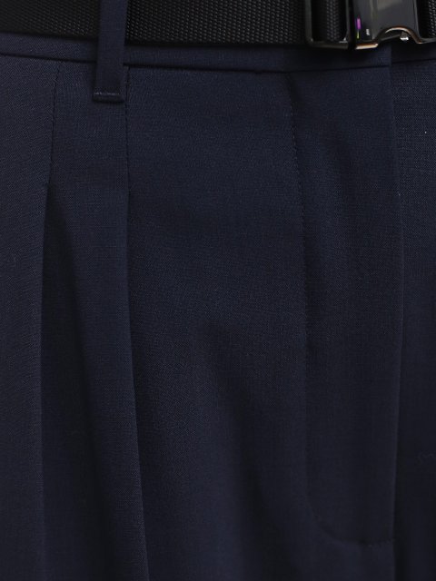 Тёмно-синие брюки WEEKEND MAX MARA: фото 5 - Invogue