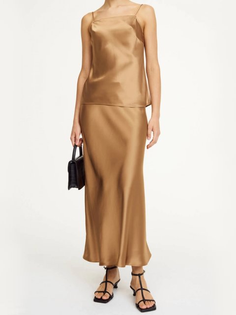 Карамельний топ BY MALENE BIRGER на бретелях: фото 1 - Invogue