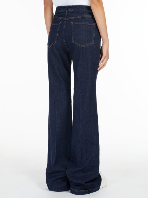 Тёмно-синие джинсы SPORTMAX: фото 1 - Invogue